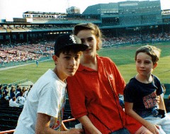 Andy McDougal; Katherine (Kat) McDougal Wheeler McCandless; Ben Dorrough; Boston Redsox baseball Fenway Park Boston